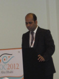 Presentation at World Ophthalmology congress, Abu Dhabi